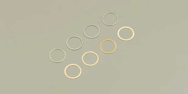 Kyosho Shims 10X12mm. (0.1/0.2) (4 Each) — image 1 of 3