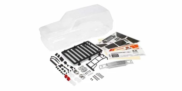 Kyosho KC10 Toyota Land-Cruiser 60 Clear Body Set &mdash; image 2 of 3