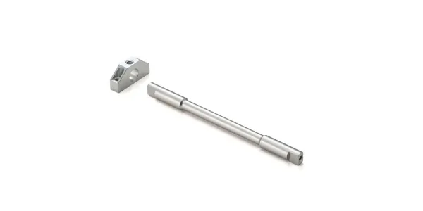 Front Axle Silver Kyosho EP Plazma MK3 2WD