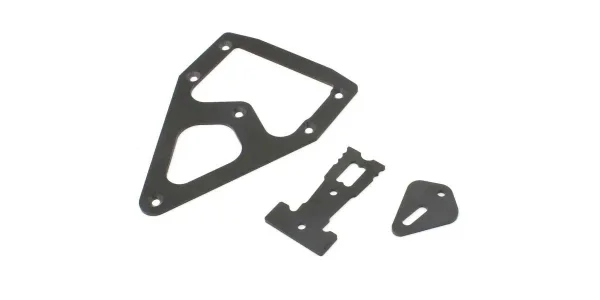 Rear Suspension Plate set (A) Kyosho EP Plazma MK3 2WD &mdash; image 2 of 3