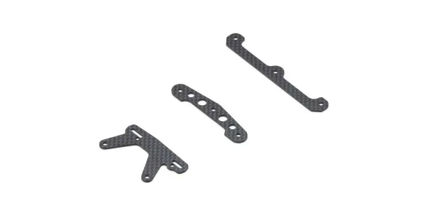 Carbon Rear Chassis Brace Set Kyosho EP Plazma MK3