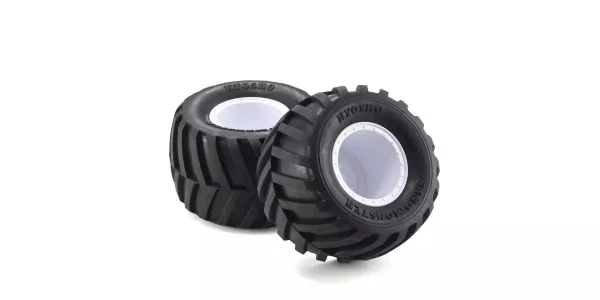 Kyosho MadVan VE Pre-Glued High Grip Soft Tires (2)