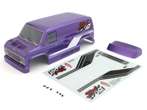 Body Shell Set Kyosho MadVan - T2 Purple — image 1 of 3