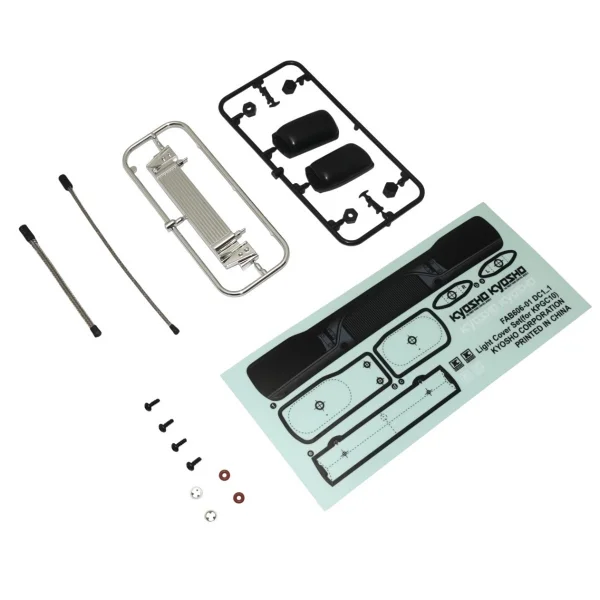 Kyosho Fazer FZ02 1:10 Skyline 2000 GT-R KPGC10 Light Cover Set — image 1 of 5