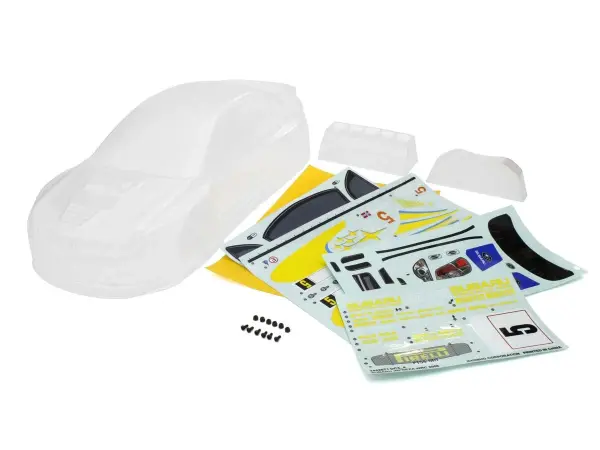 KYOSHO Body shell set 1:10 Fazer FZ02S Subaru IMPREZA WRC 2006 - Clear — image 1 of 2