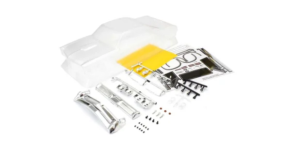KYOSHO Body shell set 1:10 Fazer FZ02L Pontiac GTO 1967 - Clear — image 2 of 3