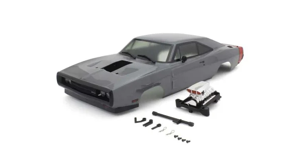 Kyosho Body shell set 1:10 Fazer VE FZ02L Dodge Charger 1970 Grey — image 1 of 2
