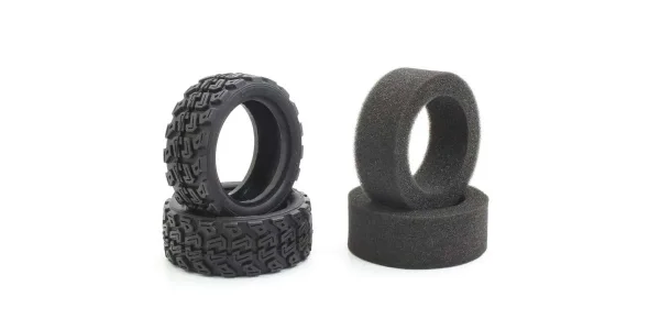 Rally Medium Tires 1:10 Kyosho Fazer FZ02-R (2) — image 2 of 3