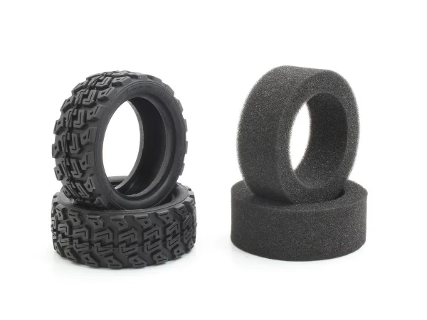 Rally Medium Tires 1:10 Kyosho Fazer FZ02-R (2) — image 1 of 3