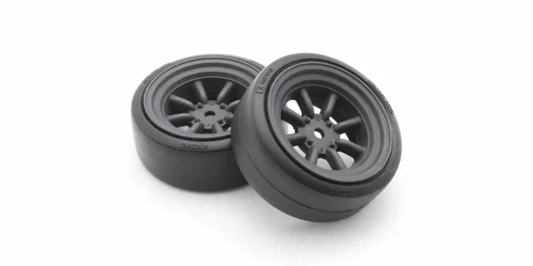 Kyosho Fazer FZD2 1:10 Pre-Glued D-Tyres 8S Watanabe Wheel (2) — image 2 of 3