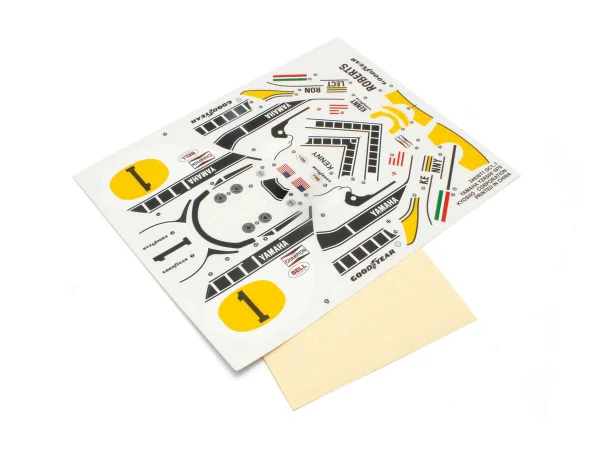 Kyosho Hanging-On Racer Yamaha YZR500 Decal Sheet — image 1 of 3