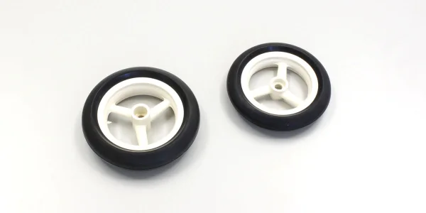 Kyosho Tyres + Wheel (2) Suzuki Rgv-I — image 1 of 3