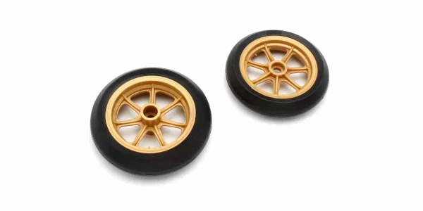 Kyosho Hanging-On Racer Yamaha YZR500 Tyres & Wheels (2) — image 2 of 3