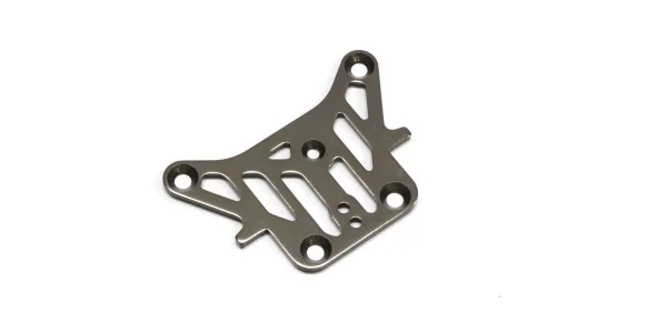 Kyosho Front Upper Plate Gunmetal - Inferno MP9 — image 1 of 3