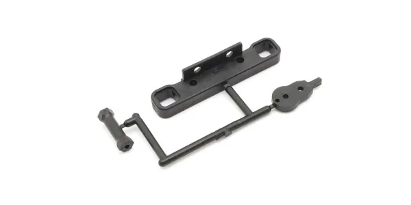 Rear Lower Suspension Holder Kyosho Inferno MP10-MP10E Readyset — image 2 of 3