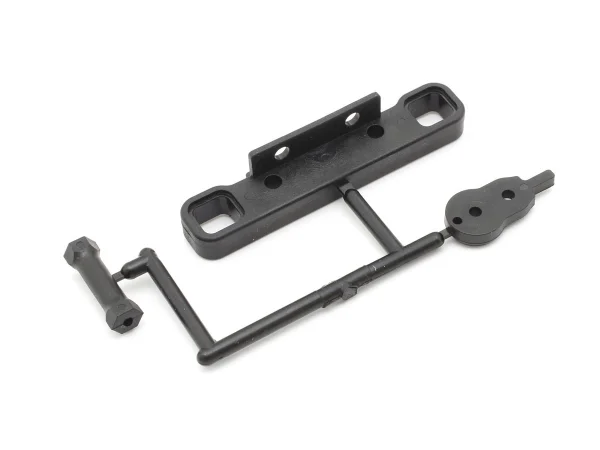 Rear Lower Suspension Holder Kyosho Inferno MP10-MP10E Readyset — image 1 of 3