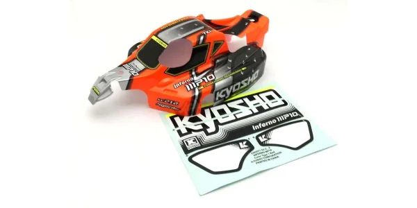 Bodyshell Kyosho 1:8 Inferno MP10 Readyset - Orange — image 2 of 4
