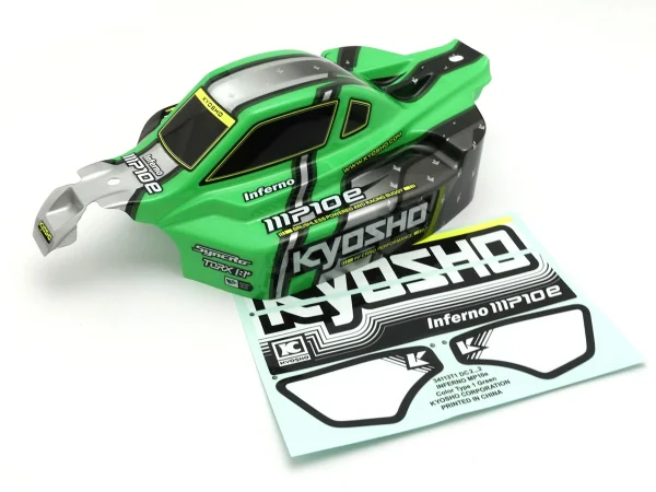 Bodyshell Kyosho 1:8 Inferno MP10E Readyset - Green — image 1 of 4