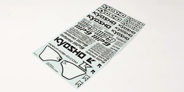 Kyosho Decal Sheet - Inferno MP9 Tki4 — image 1 of 3