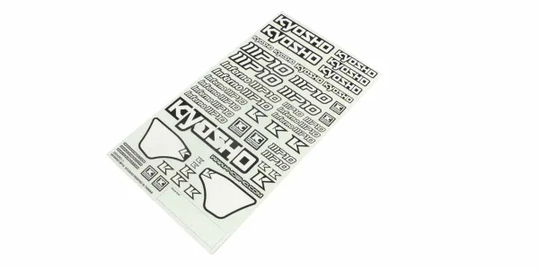 Kyosho Inferno MP10 Decal Sheet — image 2 of 4