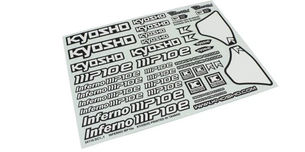 Kyosho Decal Sheet - Inferno MP10E
