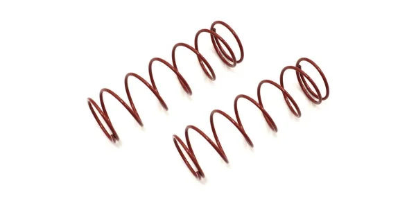 KYOSHO Big Shock Springs S 7.5x1.5 L=70mm Red (2)