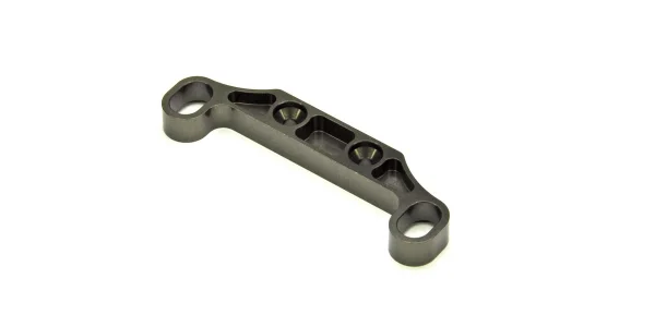 Kyosho Hard Front Suspension Holder (Gunmetal) - MP9 — image 1 of 3
