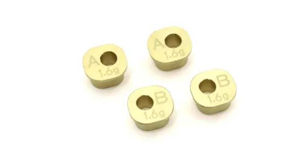 Kyosho Brass Rear Hub Carrier Spacer set Inferno MP10