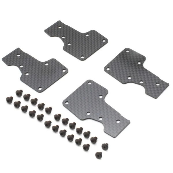 Carbon Rear Lower Suspension Plate Kyosho Inferno MP11 (4) — image 1 of 3