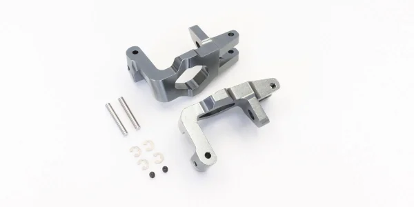 Kyosho Aluminium Front Hub Carrier Inferno GT (2) - Gun Metal — image 1 of 2