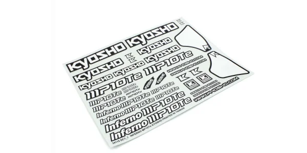 KYOSHO Decal Sheet Inferno MP10TE &mdash; image 2 of 3