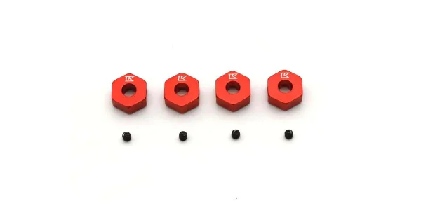 Wheel Hub Set HD Kyosho MadWagonKB10 (4) Aluminium — image 2 of 3