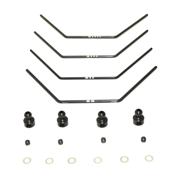 Kyosho Lazer ZX7.5 Rear Anti-roll Bar Set (1.7-2.0) — image 1 of 3