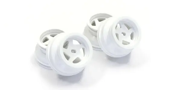 Kyosho Mini-Z Buggy Wheel Set (Optima) (4) - White — image 1 of 3