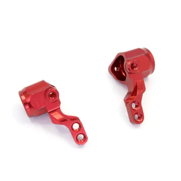 Kyosho Mini-Z Buggy Aluminium Knuckle Set (2) Red &mdash; image 2 of 2