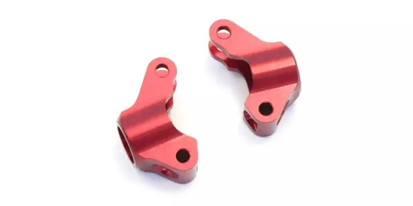 Kyosho Mini-Z Buggy Aluminium Rear Hub Carrier (2) Red — image 1 of 2