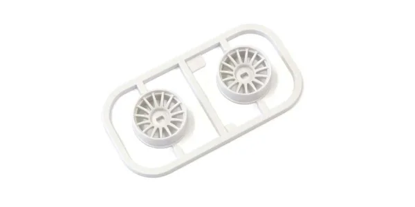 Wheel Set Kyosho Mini-Z AWD Narrow 3.5 Offset (2) White