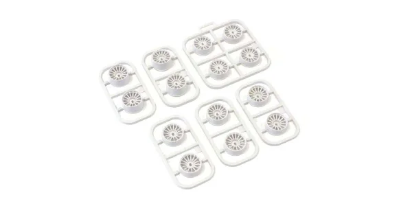 Wheel Set Mini-Z AWD Multi Offset White Kyosho