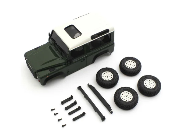KYOSHO Carrosserie Land Rover Defender 90 Heritage C-Green Mini-Z 4X4 MX01 — image 1 of 3