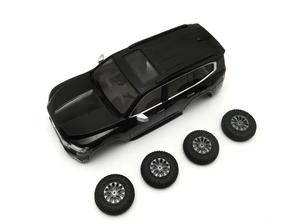 Kyosho Bodyshell Toyota Land Cruiser 300 Black Mini-Z 4X4 MX01 — image 1 of 3