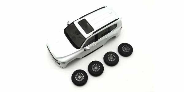 Kyosho Bodyshell Toyota Land Cruiser 300 Black Mini-Z 4X4 MX01