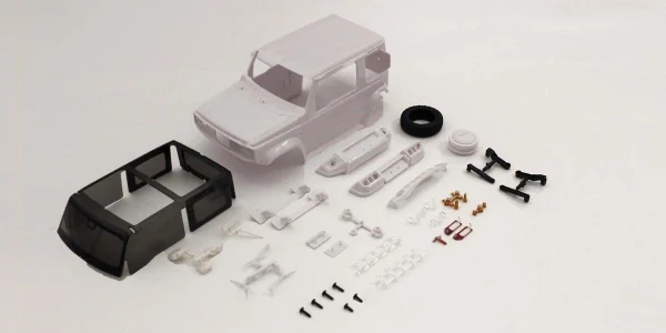 KYOSHO Bodyshell Suzuki Jimny Sierra Mini-Z 4X4 MX01 (White Body)