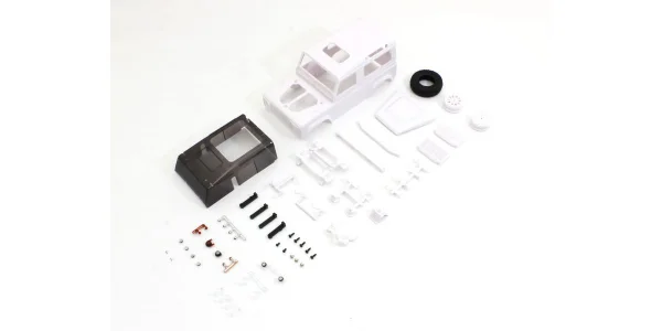KYOSHO Bodyshell Land Rover Defender 90 Mini-Z 4X4 MX01 (White Body)