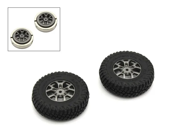 KYOSHO Pre-GluedTires (2) Suzuki Jimny Mini-Z 4X4 MX01 - Heavy Weight — image 1 of 5