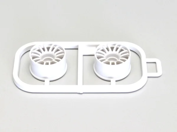 Wheels Set Kyosho Mini-Z MR03 Wide-Offset -1.0 (2) White