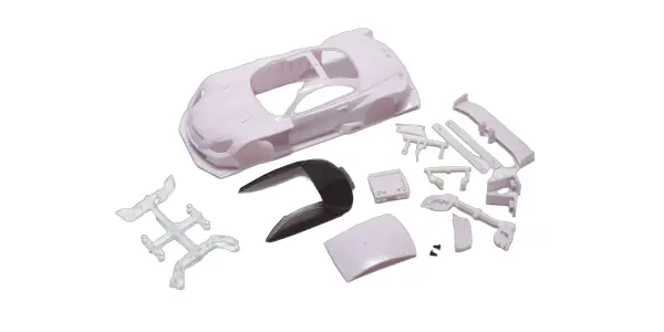 Kyosho Body Shell - Lexus SC430 GT500 2012 Mini-Z (White Body) — image 1 of 3