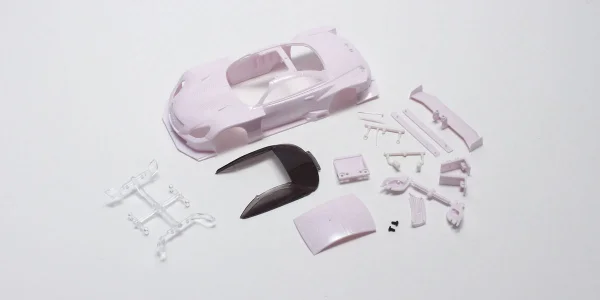 Kyosho Body Shell - Lexus Sc430 Gt500 2012 Mini-Z (White Body) — image 1 of 3