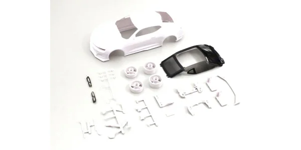 KYOSHO Bodyshell Chevrolet Camaro ZL1 Mini-Z + 2WD Rims (White Body)