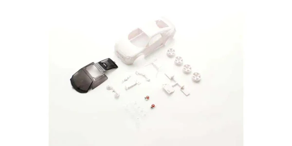 KYOSHO Bodyshell Honda Neo Classic Racer Mini-Z + 4WD Rims (White Body)