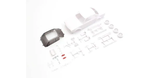 KYOSHO Bodyshell Skyline 2000GT-R (KPGC10) Mini-Z + 4WD Rims (White Body) — image 2 of 3